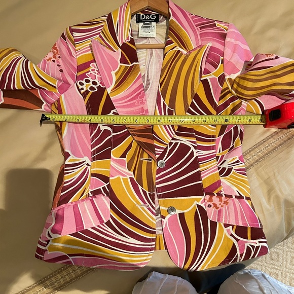 D&G colorful jacket size 42 - Picture 9 of 9